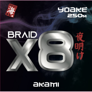 Modelo X8 Akami Yoake 250mt Multicolor