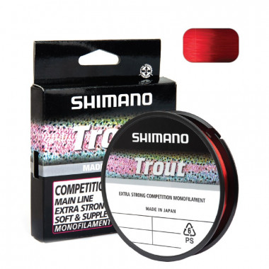 Modelo Hilo Shimano Trout Competition 150mt Red
