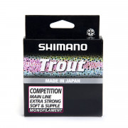 Nylon Shimano Trout Competition 150mt Red 0,12mm