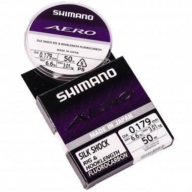 Modelo Fluorocarbono Shimano Aero Slick Shock 50mt