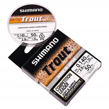 Modelo Fluorocarbono Shimano Trout Competition 50mt
