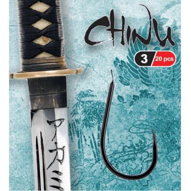 Akami Hook Model - Chinu - Black Nickel